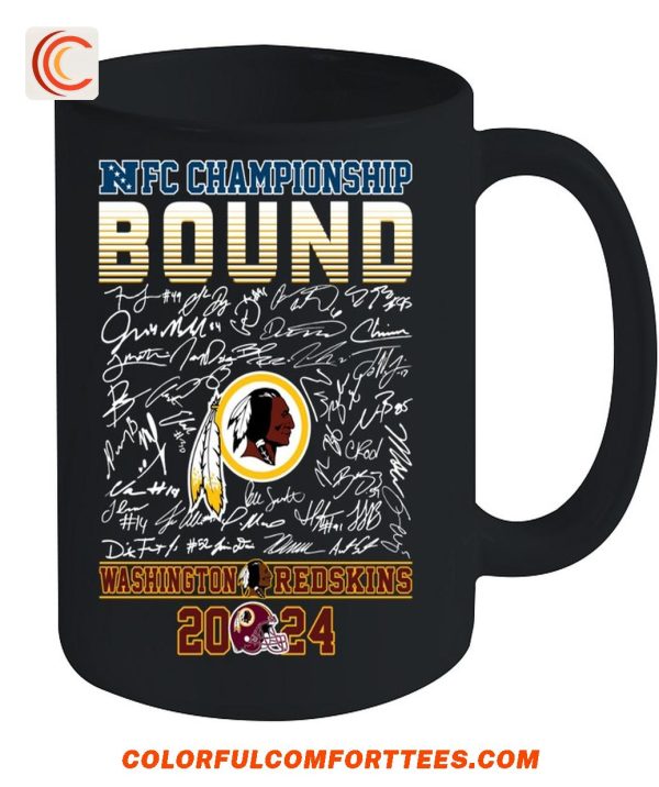 2024 NFC Championship Bound Redskins Hail To Ther Redskins T-Shirt