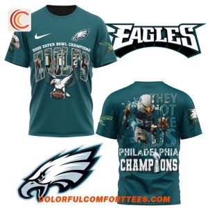 2025 Super Bowl Champions They Not Like Us Philadelphia Eagles T-Shirt