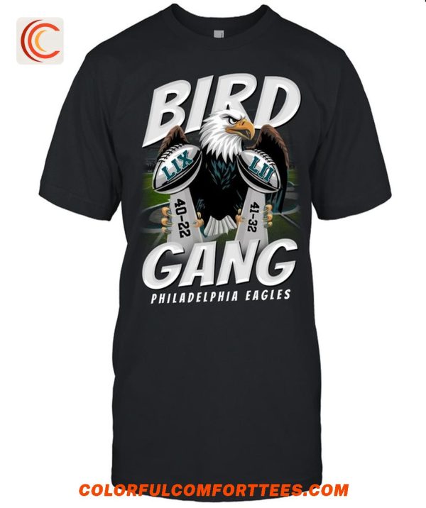 Bird Gang Philadelphia Eagles 2025 T-Shirt