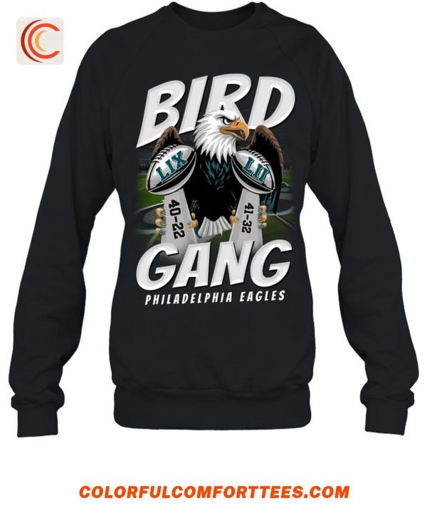 Bird Gang Philadelphia Eagles 2025 T-Shirt