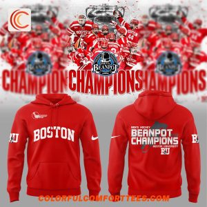 Boston University Men’s Ice Hockey Beanpot Champion Limited Hoodie