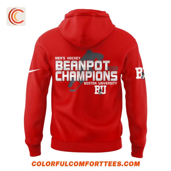 Boston University Men’s Ice Hockey Beanpot Champion Limited Hoodie