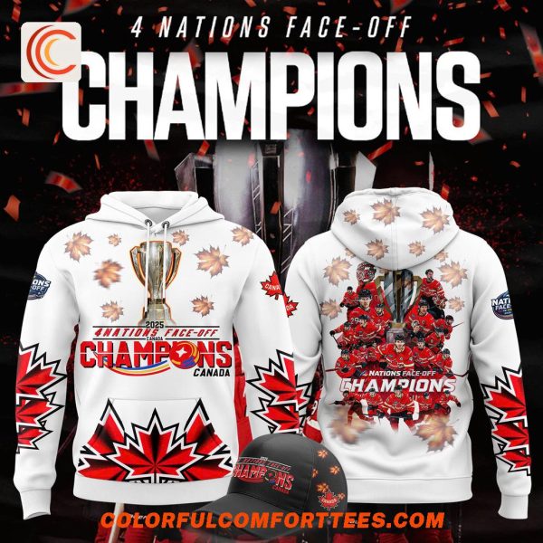 Canadians Hockey Champions 2025 Hoodie