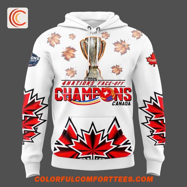 Canadians Hockey Champions 2025 Hoodie