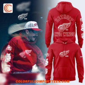 Detroit Red Wings x SANA New Edition 2025 Red Hoodie