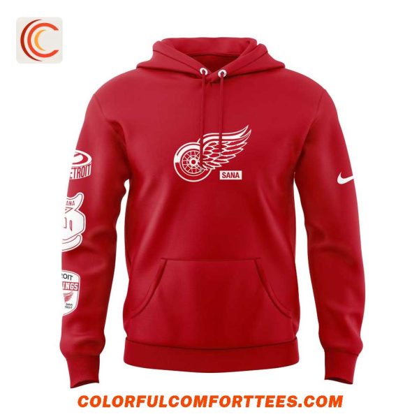 Detroit Red Wings x SANA New Edition 2025 Red Hoodie