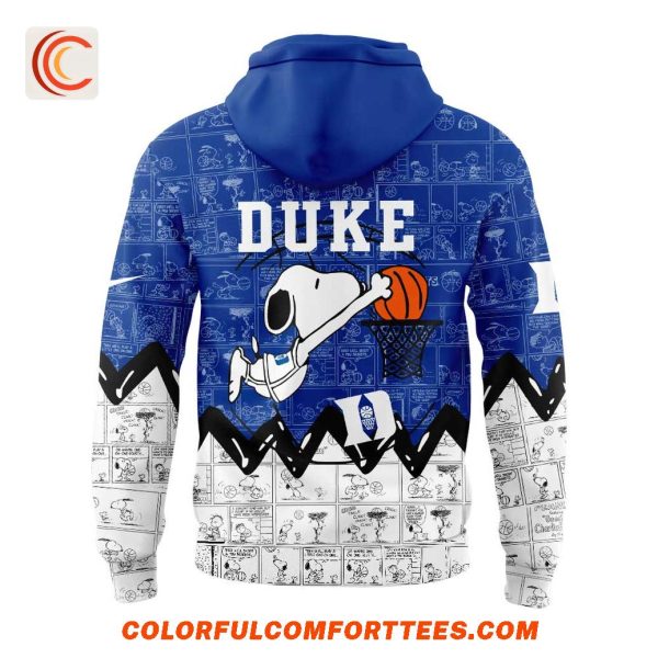 Duke Men Basketball 75th Anniversary of Peanuts Hoodie