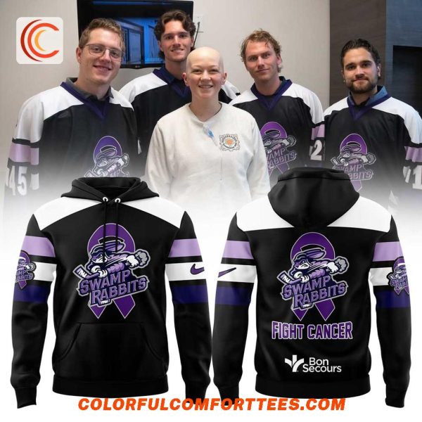 Greenville Swamp Rabbits Fight Cancer 2025 Hoodie