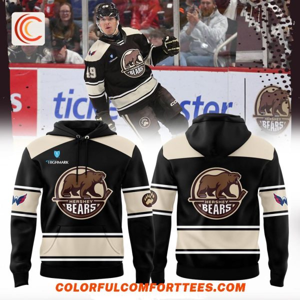 Hershey Bears Brown Uniform 2025 For Fans Hoodie