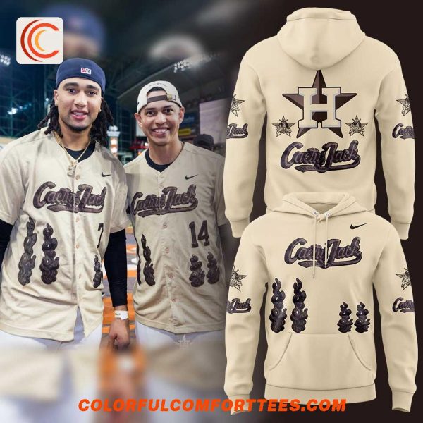 Houston Astros Cactus Jack Foundation 2025 Limited Edition Hoodie