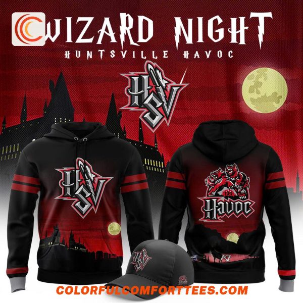 Huntsville Havoc WiZard Night 2025 New Hoodie