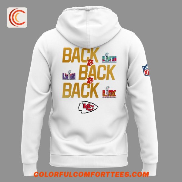 Kansas City Chiefs Champions Super Bowl Lix Back To Back Hoodie