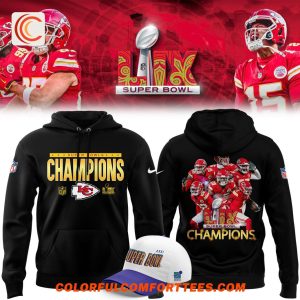 Kansas City Chiefs x 2025 Super Bowl Champions Hoodie