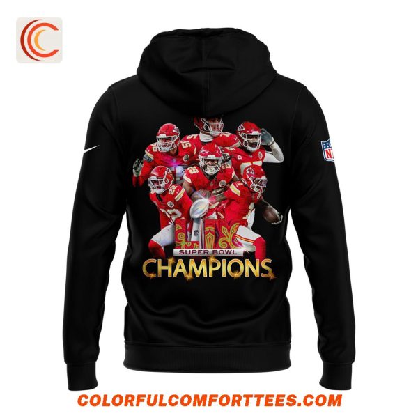 Kansas City Chiefs x 2025 Super Bowl Champions Hoodie