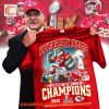 Super Bowl LIX Champions 2025 Winner Kansas City Chiefs T-Shirt