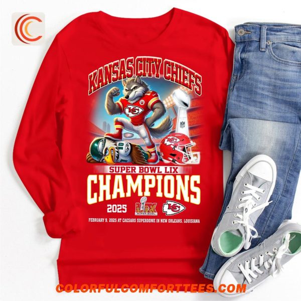 Kansas City Chiefs x Coach Super Bowl LIX Champions 2025 Limited Edition T-Shirt