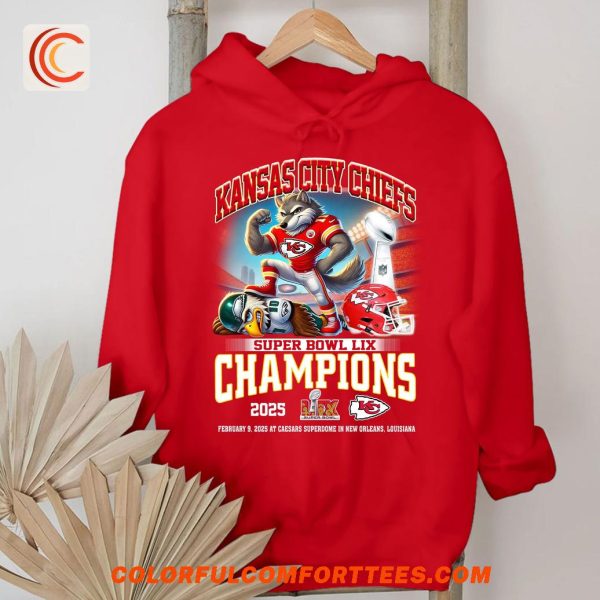 Kansas City Chiefs x Coach Super Bowl LIX Champions 2025 Limited Edition T-Shirt