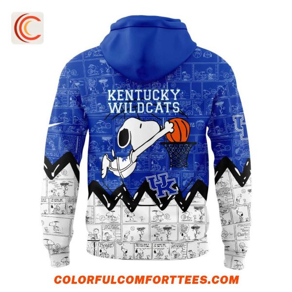 Kentucky Men Basketball 75th Anniversary of Peanuts Hoodie