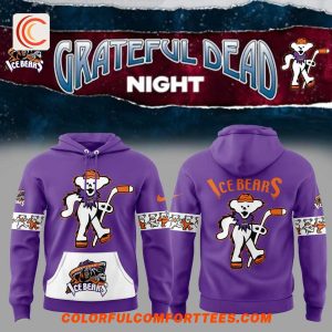 Knoxville Ice Bears Grateful Dead Night 2025 Hoodie