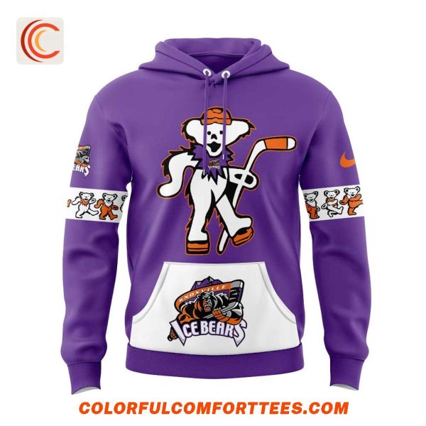 Knoxville Ice Bears Grateful Dead Night 2025 Hoodie