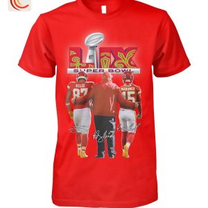 LIX Super Bowl Champions Kansas City Chiefs 2D T-Shirt