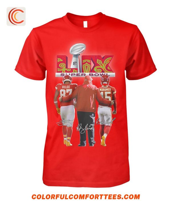 LIX Super Bowl Champions Kansas City Chiefs 2D T-Shirt