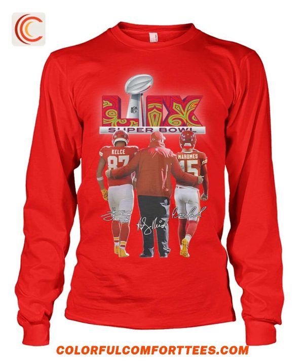 LIX Super Bowl Champions Kansas City Chiefs 2D T-Shirt