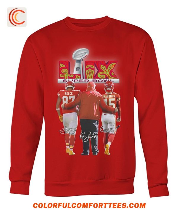 LIX Super Bowl Champions Kansas City Chiefs 2D T-Shirt