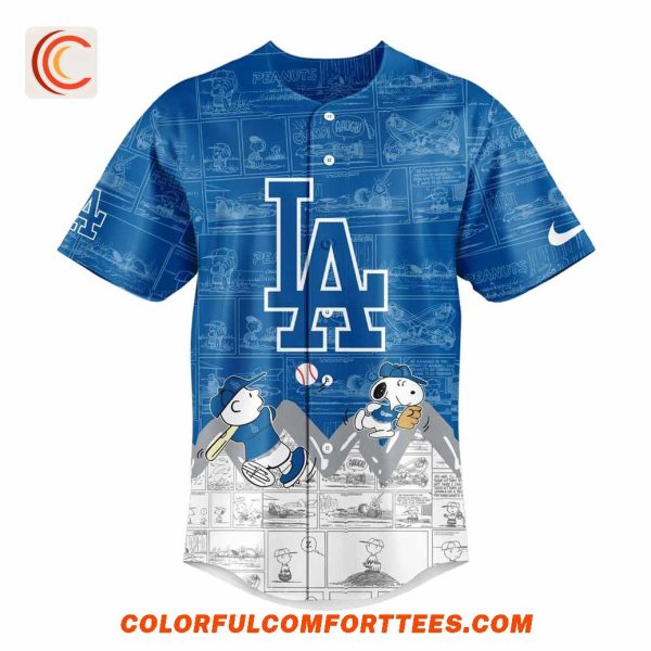 Los Angeles Dodgers 75th Anniversary Baseball Jersey