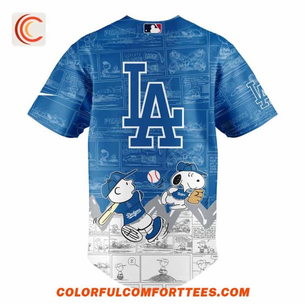 Los Angeles Dodgers 75th Anniversary Baseball Jersey