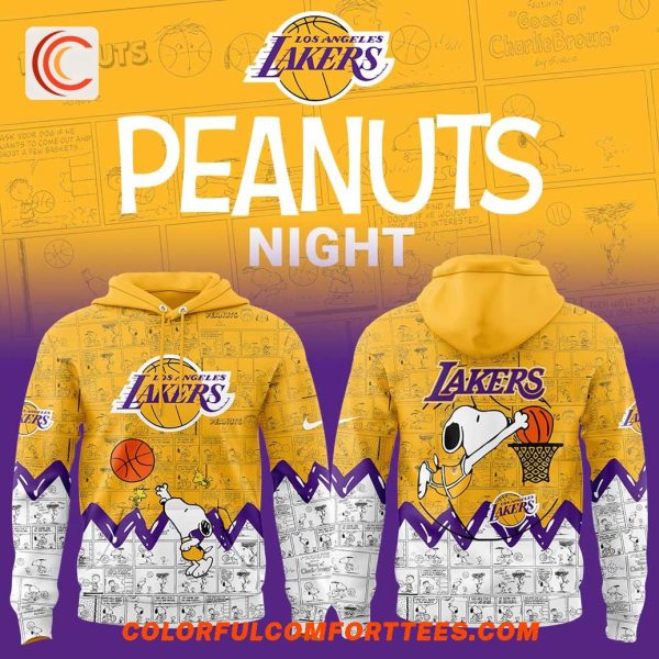 Los Angeles Lakers 75th Anniversary 2025 For Fans Hoodie