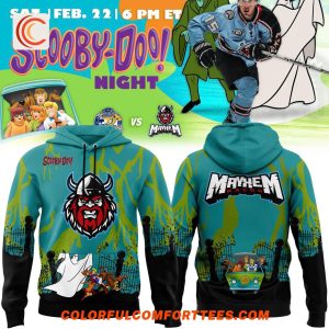 Macon Mayhem x Scooby Doo 2025 For Fans Limited Edition Hoodie