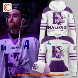 Mooseheads Fight Cancer Jersey 2025 New Edition Hoodie