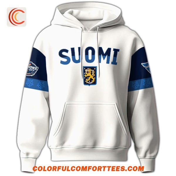 NHL 4 Nations Faceoff Finland Limited Edition Hoodie