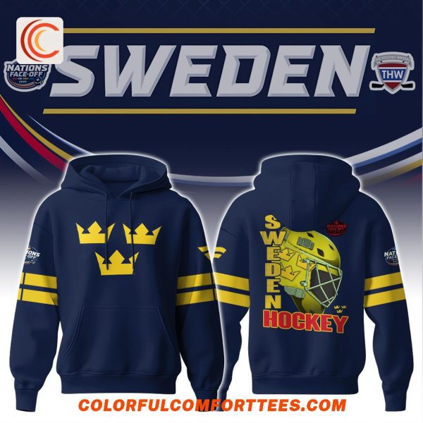 NHL 4 Nations Faceoff Sweden Limited Edition Hoodie