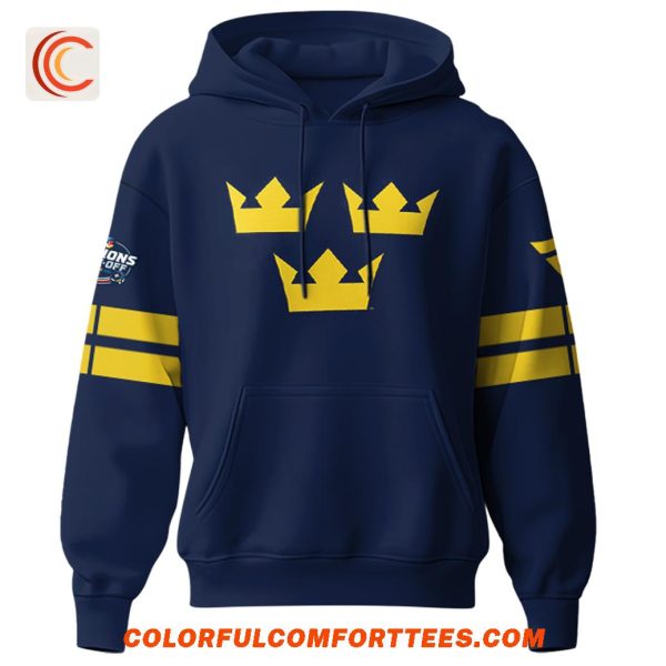 NHL 4 Nations Faceoff Sweden Limited Edition Hoodie