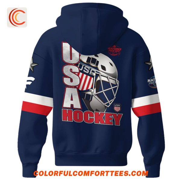 NHL 4 Nations Faceoff USA Limited Edition Hoodie