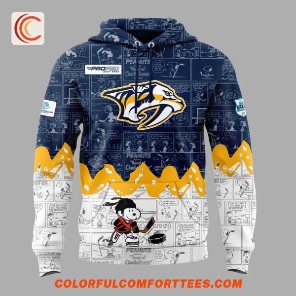 Nashville Predators 75th Anniversary New Version 2025 Hoodie