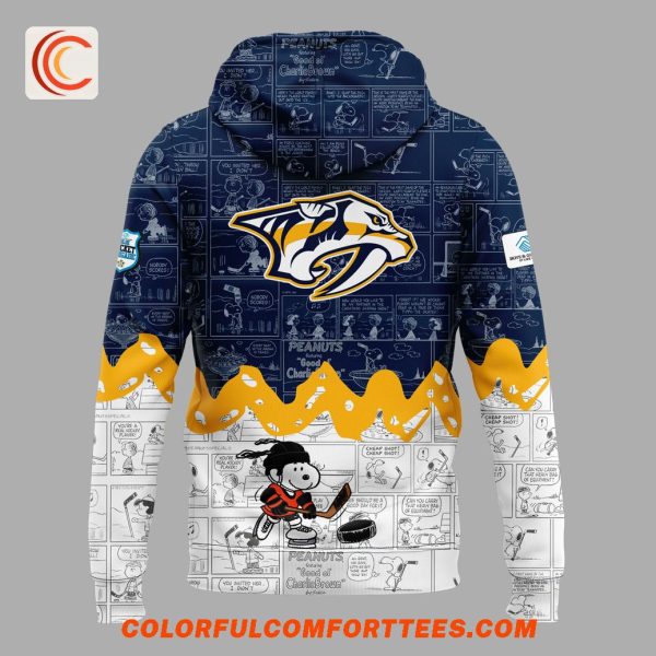 Nashville Predators 75th Anniversary New Version 2025 Hoodie