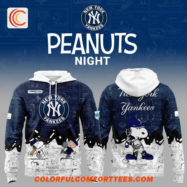 New York Yankees 75th Anniversary of Peanuts Hoodie