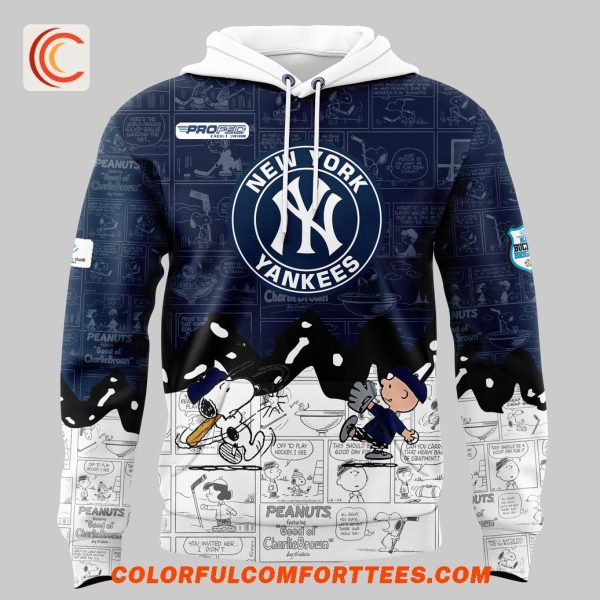 New York Yankees 75th Anniversary of Peanuts Hoodie