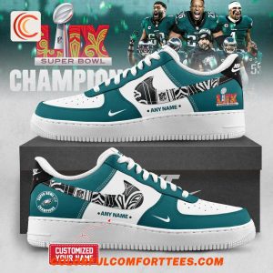 Philadelphia Eagles Super Bowl LIX Champions 2025 New Edition Air Force 1