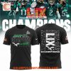 Philadelphia Eagles x Super Bowl LIX 2025 Champions Black T-Shirt