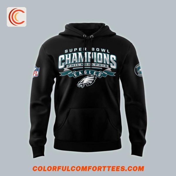 Philadelphia Eagles x 2025 Super Bowl Champions LIX Hoodie