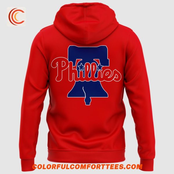 Phillies Philadelphia x Coach Rob Thomson 2025 Red Hoodie