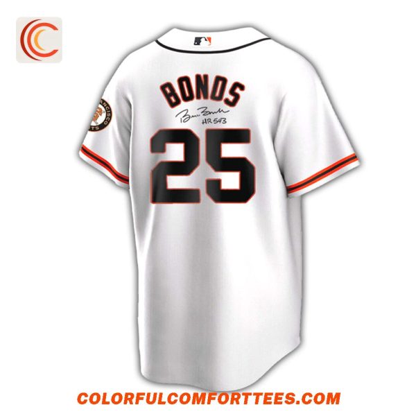 San Francisco Giants x Barry Bonds Days 25 Baseball Jersey