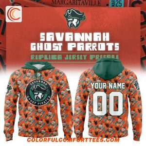 Savannah Ghost Parrots Uniform New Edition 2025 Custom Hoodie