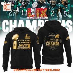 Super Bowl Champions Philadelphia Eagles Golden Limited Hoodie