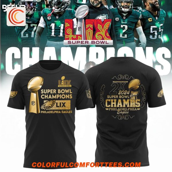 Super Bowl Champions Philadelphia Eagles Golden Limited Hoodie