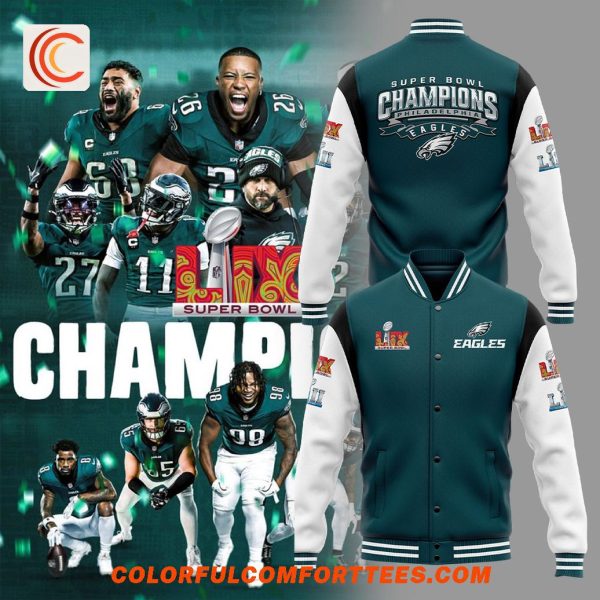 Super Bowl LIX Champions Eagle Limited For Fans Baseball Jacket